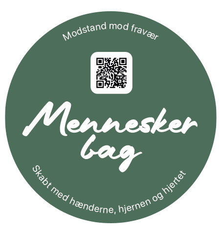 Mennesker Bag sticker